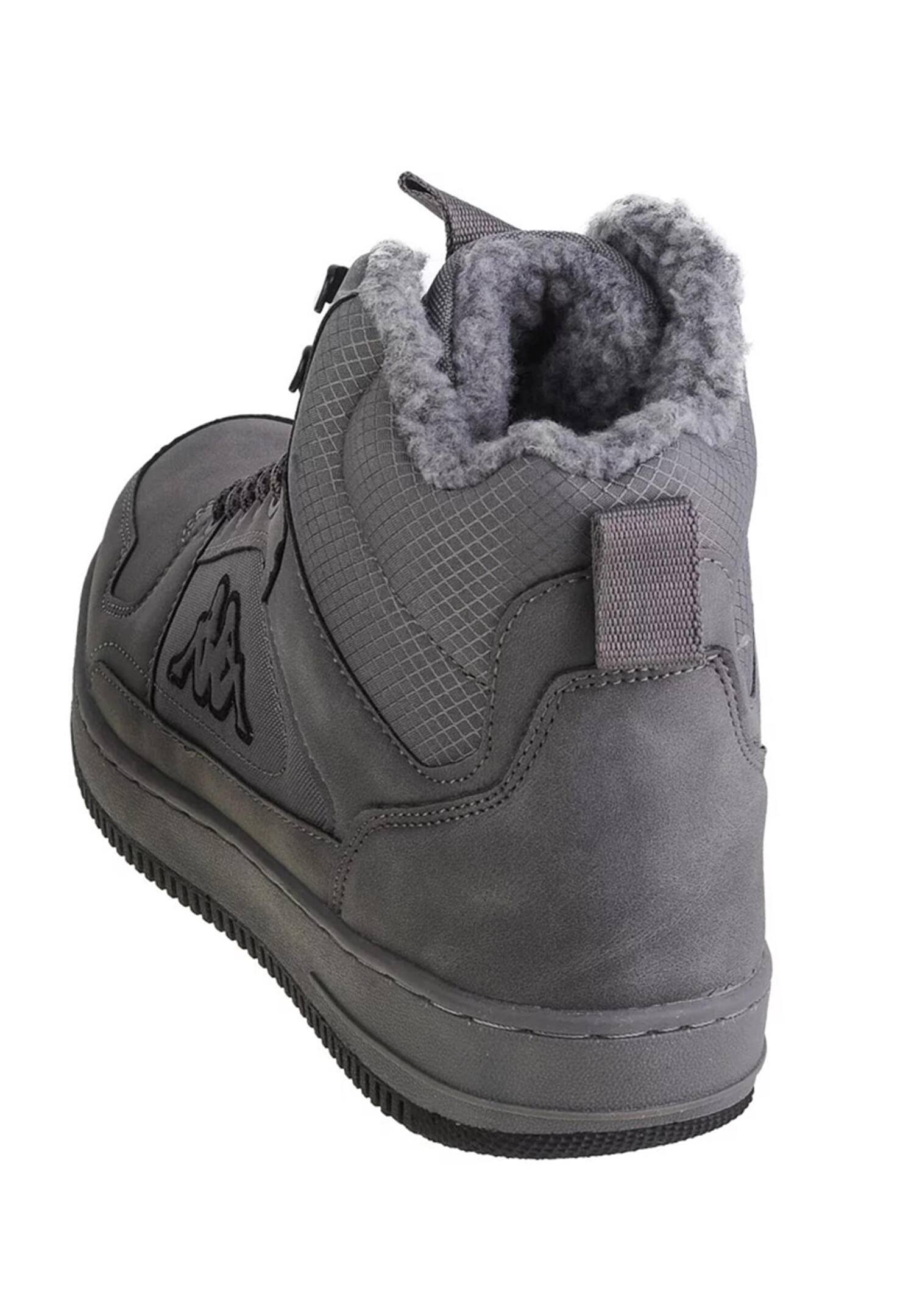 Kappa Herren Sneaker Schuhe High Top gefüttert Stylecode 243046 1616 grey 3/5