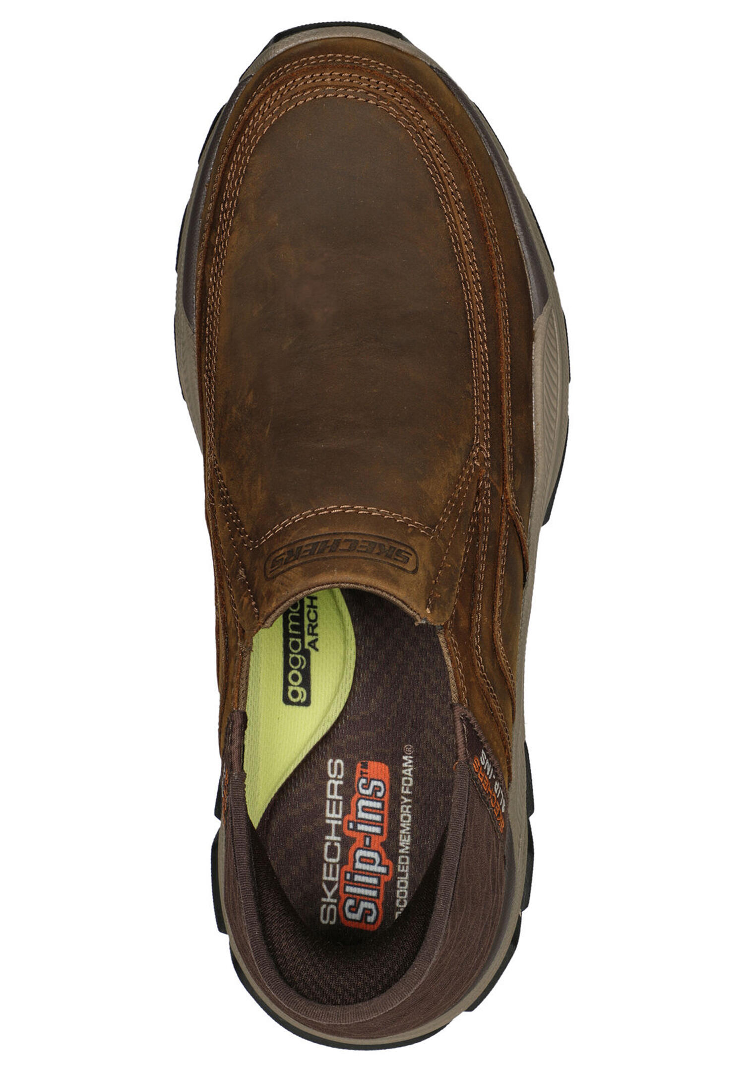 Scarpe Da Ginnastica Skechers Modello Slip-ins: 204810s Colore Marrone 3/7