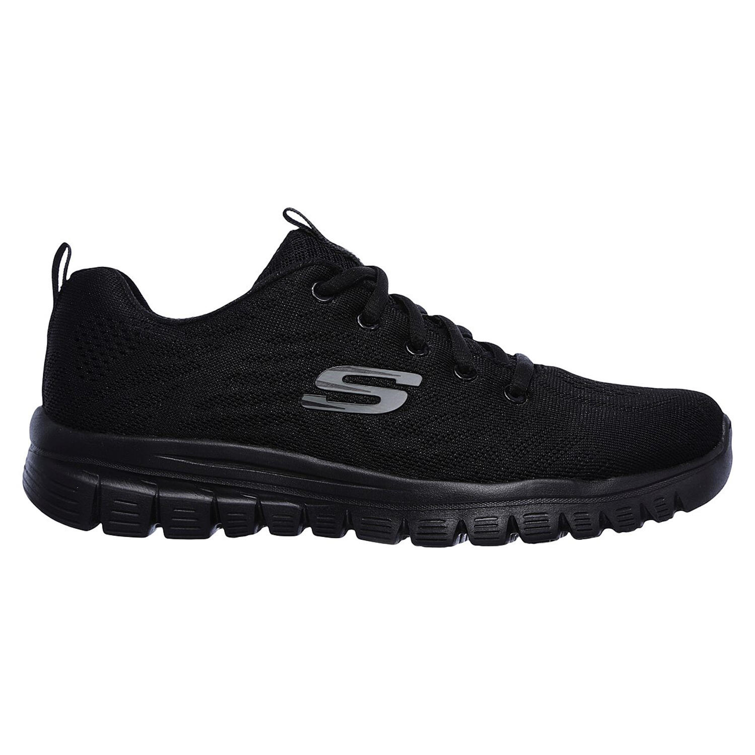 Baskets Skechers Get Connected, Noir, Femmes 4/7