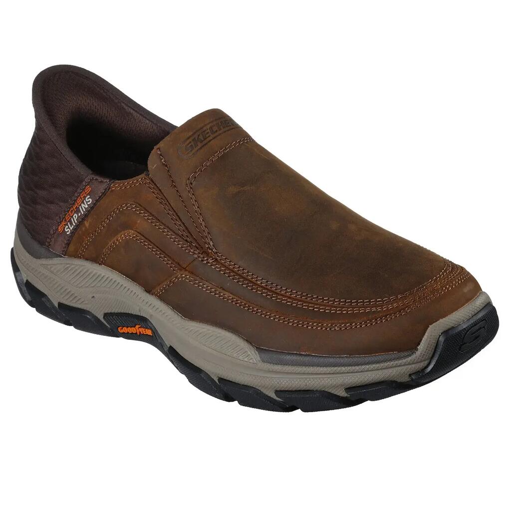 Trainers Male Skechers Slip-Ins Trainers Brown