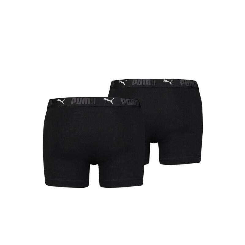 Boxer PUMA Sport microfibră 2 bucăţi negru