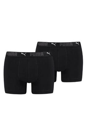 Puma sport boxershorts katoen 2-pack zwart