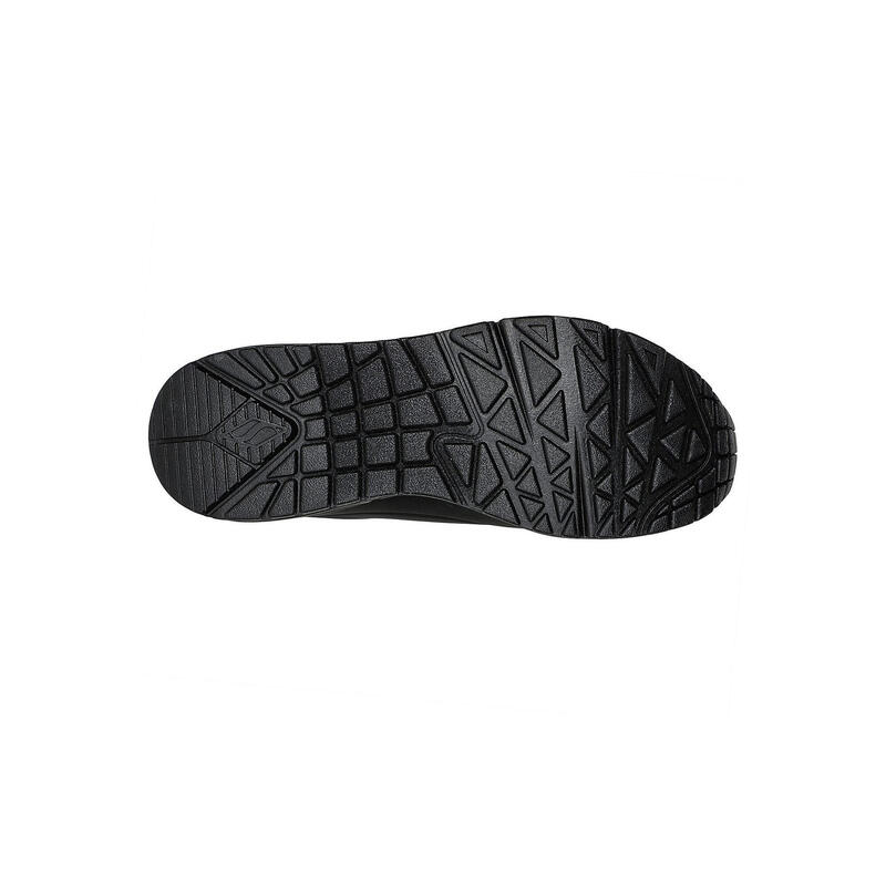 Baskets Femme Baskets Skechers UNO - SHIMMER AWAY Noir Noir Skechers