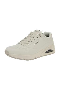 Sportschoenen mannelijk skechers uno stand on air beige