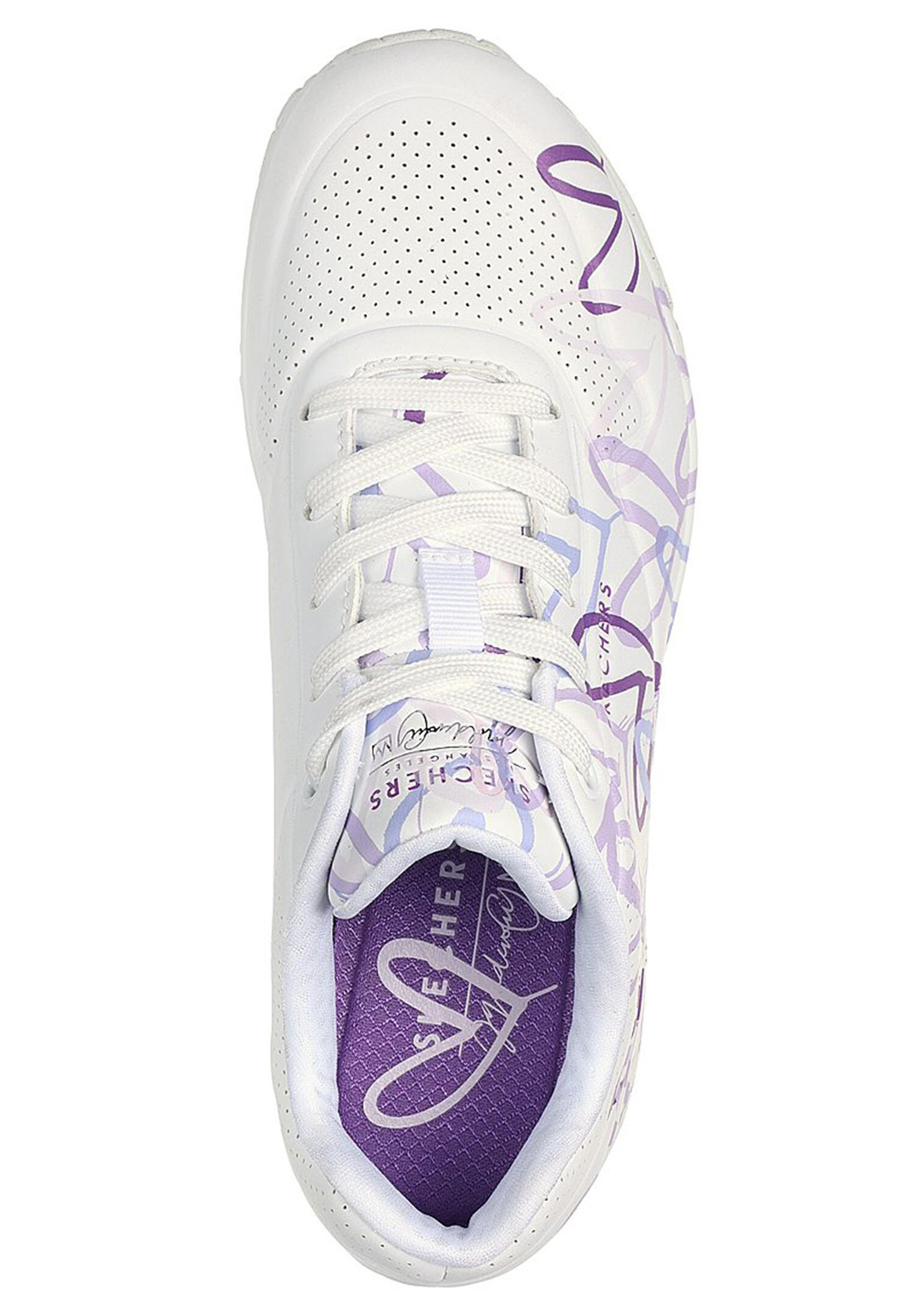 Skechers Street UNO SPREAT THE LOVE Sneakers Women Mädchen JGoldcrown lila 3/5