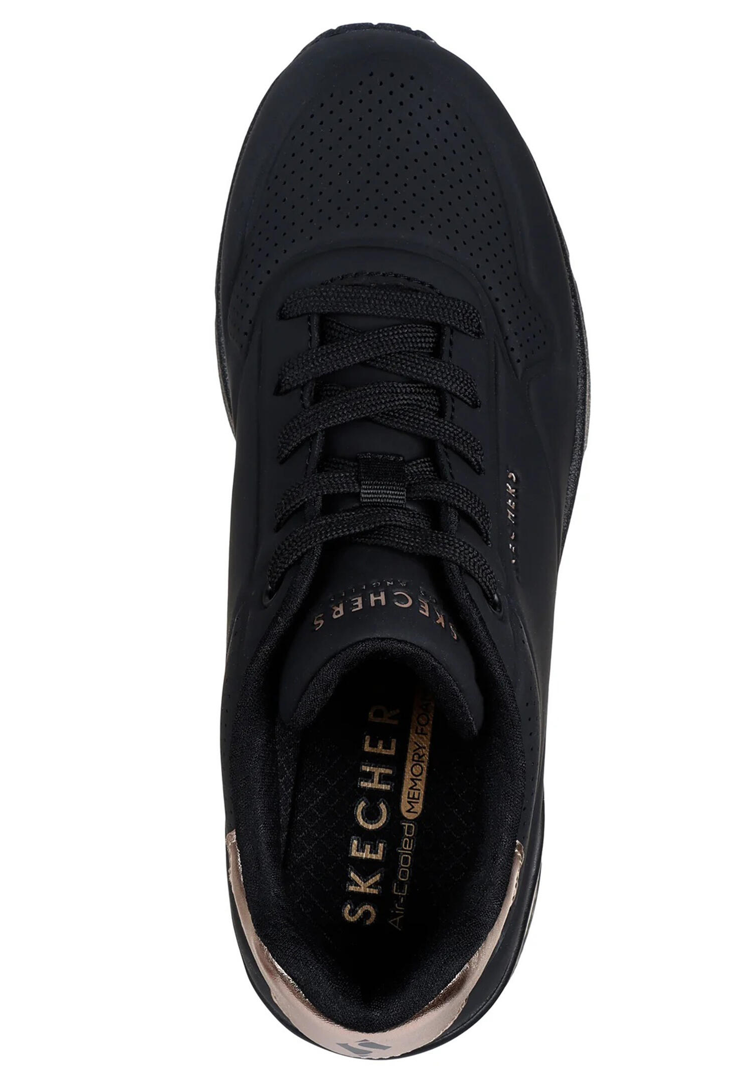 Sneakers Skechers Modell Uno Wedge - Hi Steps Farbe Schwarz 3/6