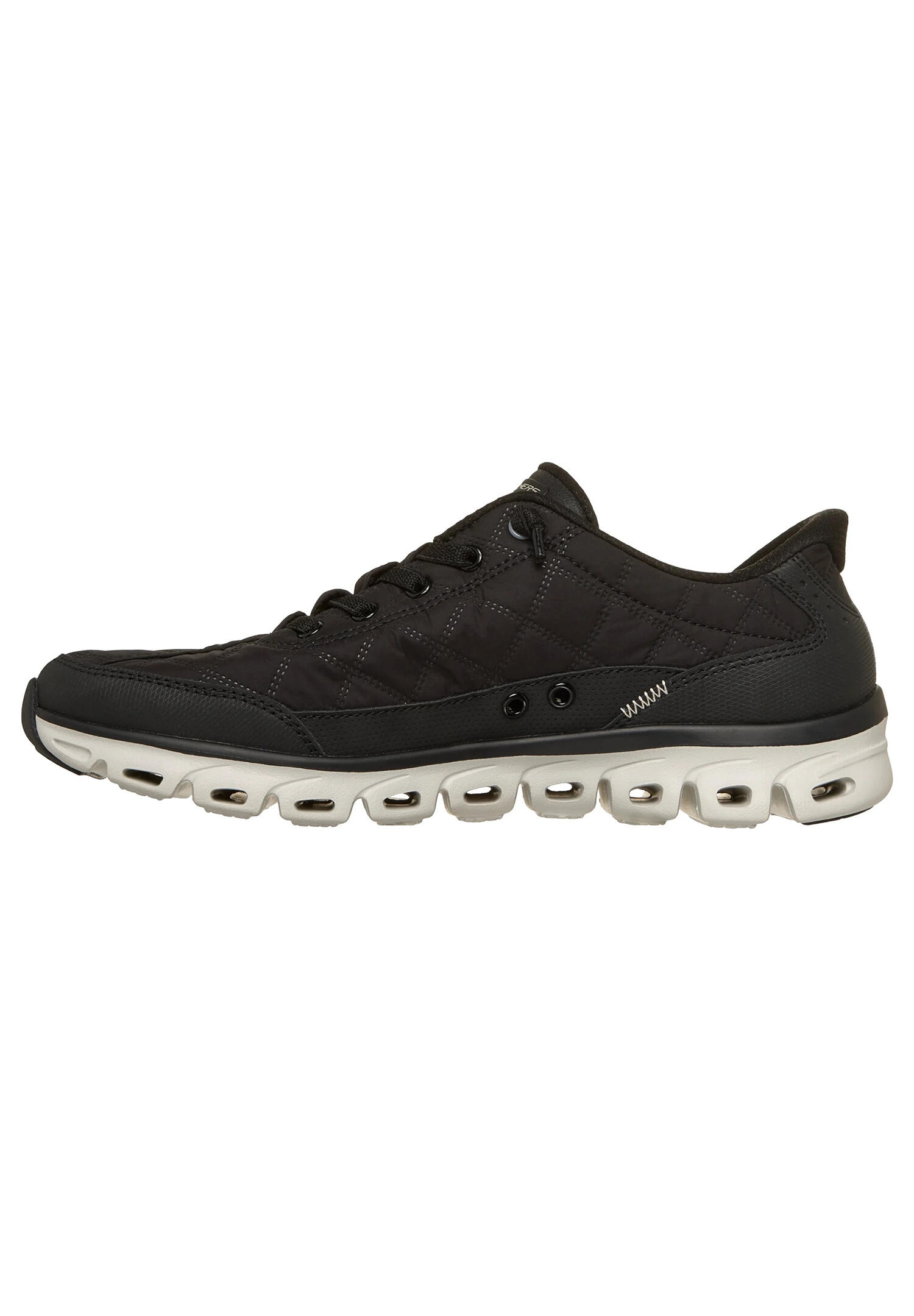 Skechers Damen Slip-ins Glide-Step Cozy Fit Sneaker At Ease 104556 BKNT 2/7