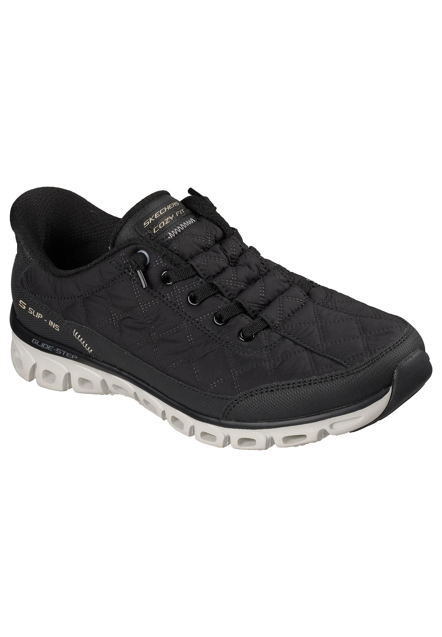 Buty SKECHERS 104556S GLIDE STEP AT EASE Czarny