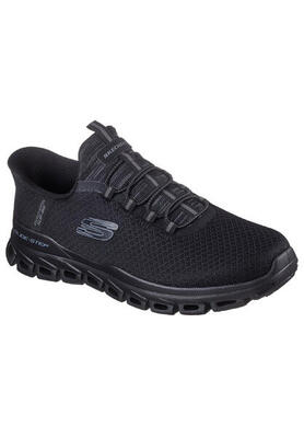 Sneakers skechers glide-step - noxus, zwart, mannen