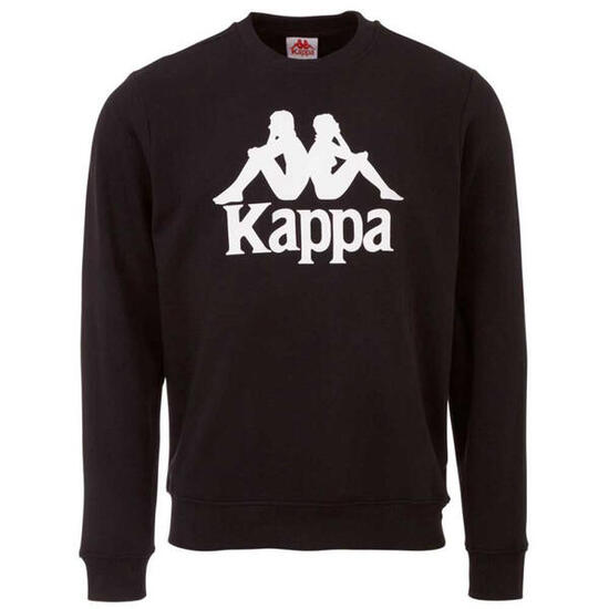Kappa Sertum RN Sweatshirt, Homme, Fitness, pulls molletonnés, noir