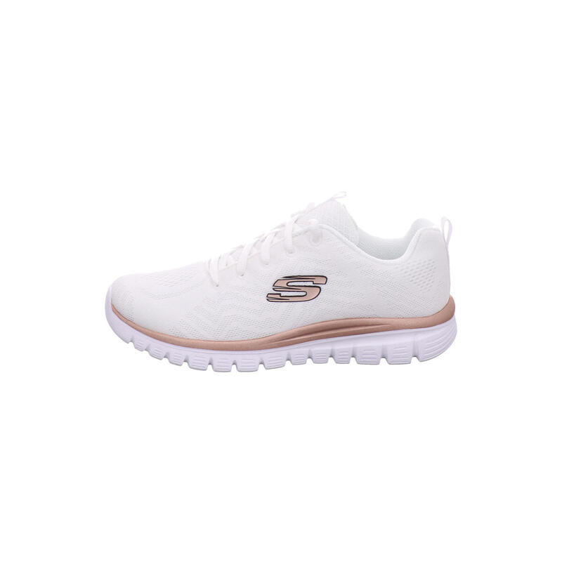 Pantofi sport femei Skechers Get Connected, Alb