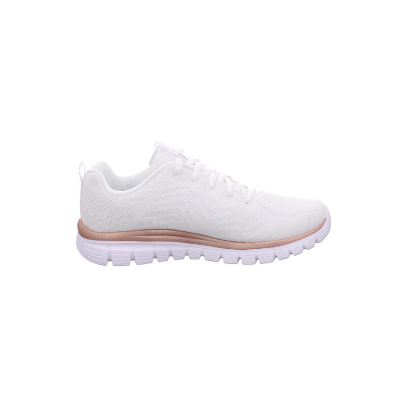 Pantofi sport femei Skechers Get Connected, Alb