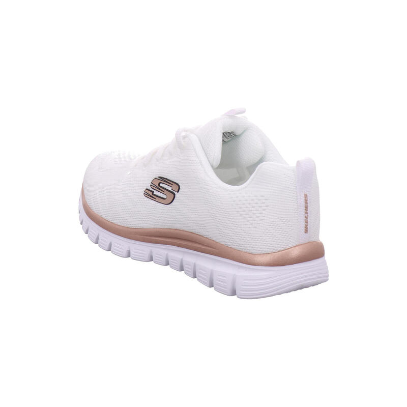 Pantofi sport femei Skechers Get Connected, Alb