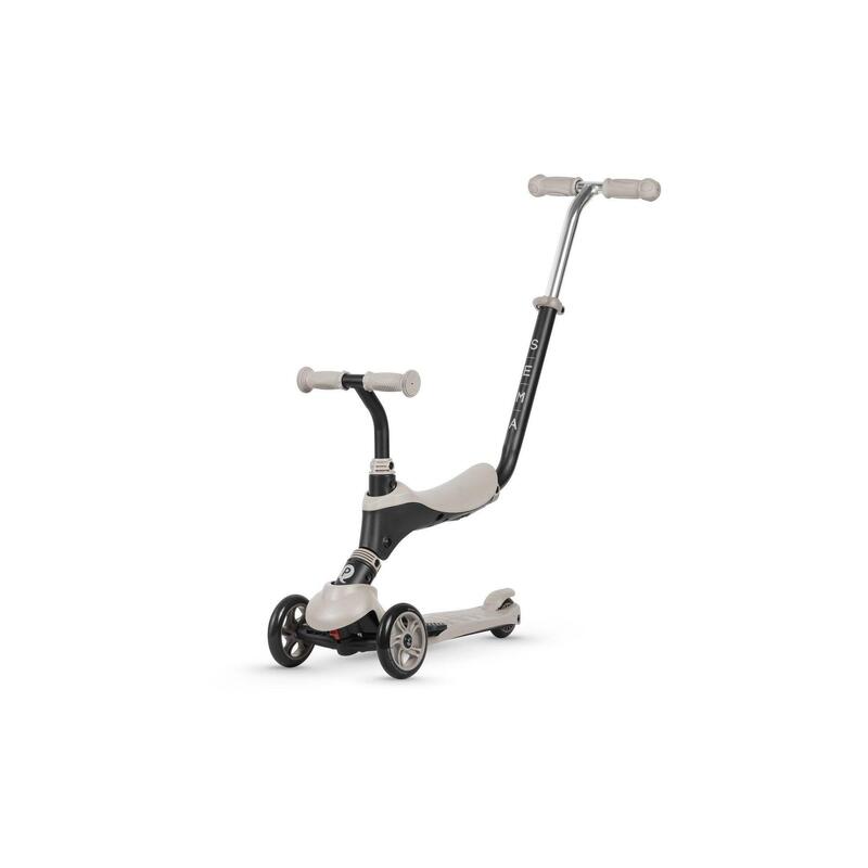 Qplay Sema Trotinetă Scoot and Ride - Scooter de echilibru 5-în-1 - Bej