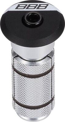 Bbb aheadset cap for 1.1/8' carbon powerhead forks mat zwart