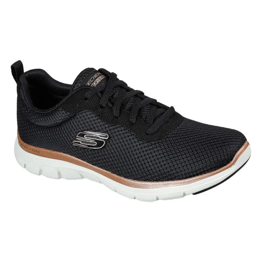 Women's FLEX APPEAL 4.0 BRILLIANT VIEW Sneakers Black/Rose Gold