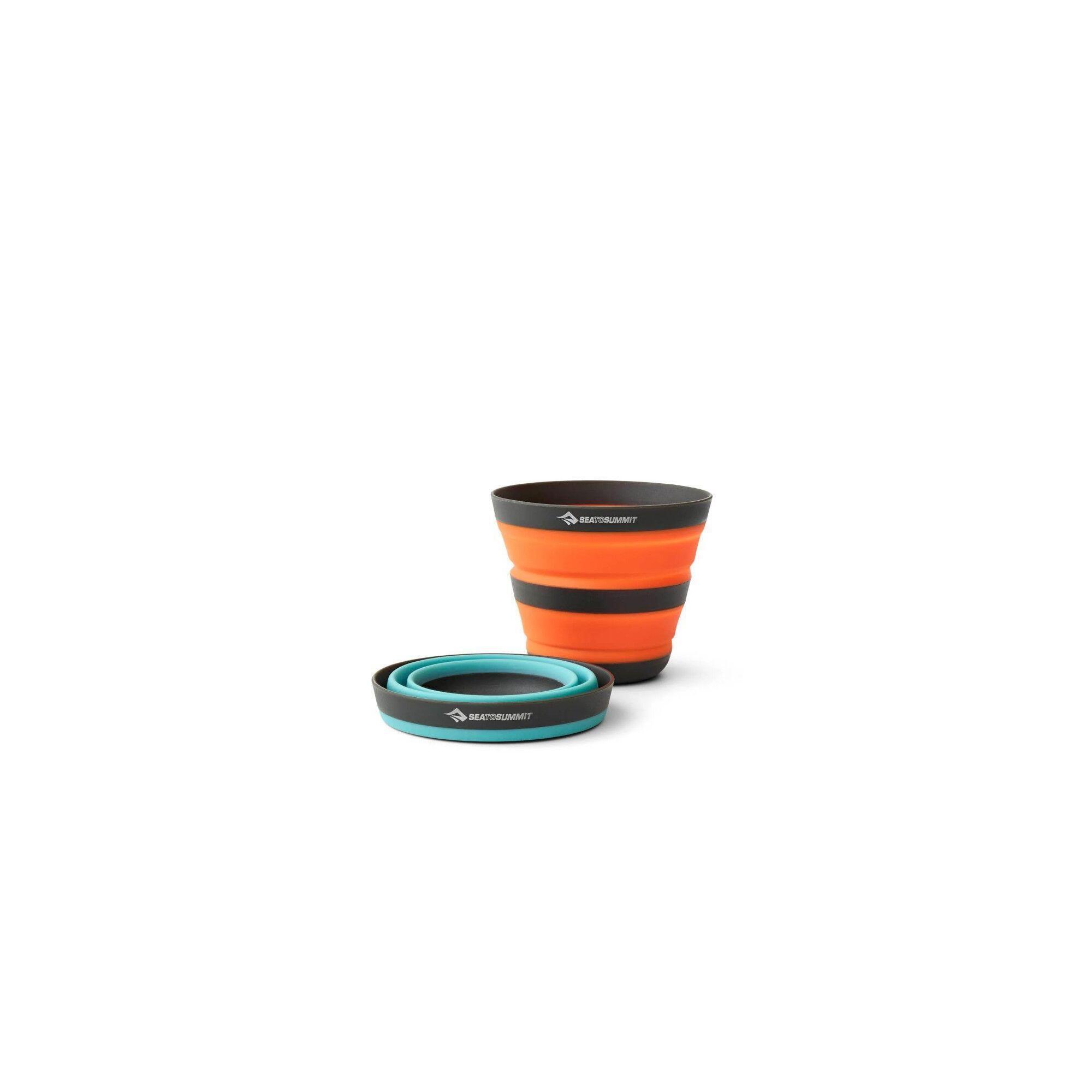 Kubek turystyczny Składany Frontier Ul Collapsible - Orange