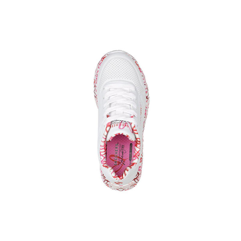 Pantofi Sport Skechers Model Uno Lite Culoare Alb