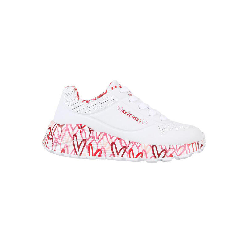 Pantofi Sport Skechers Model Uno Lite Culoare Alb