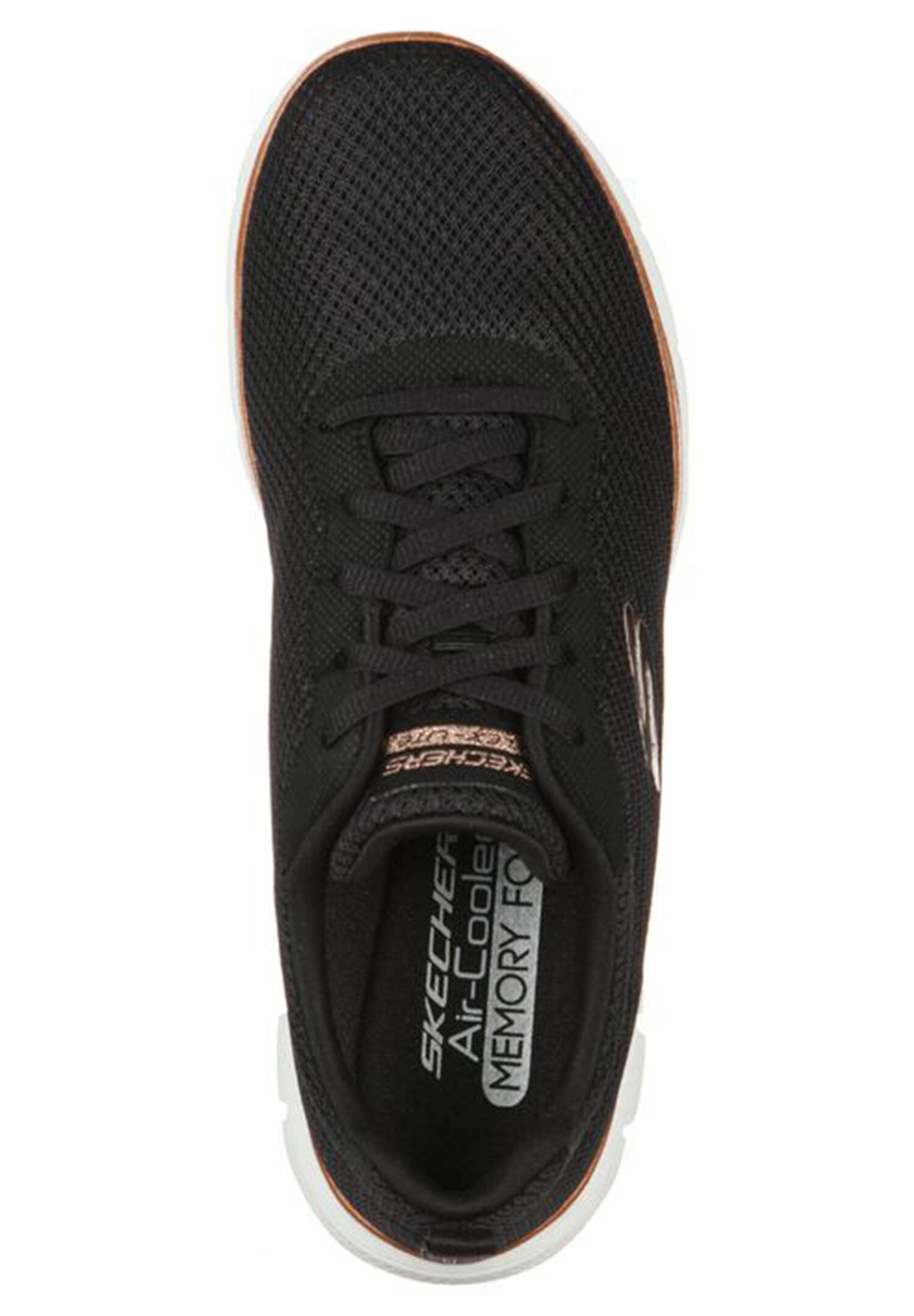 Baskets Femme Baskets Skechers FLEX APPEAL 4.0BRILLIANT Noir Noir Skechers 3/7