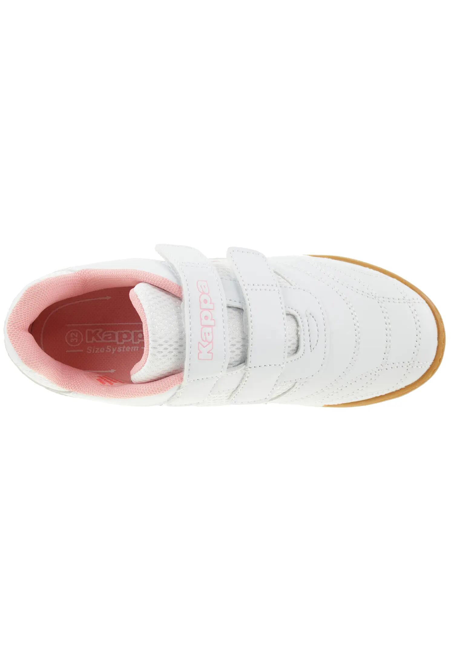 Kappa Indoor Kinder Hallenschuhe weiss/pink 260509K 5/15