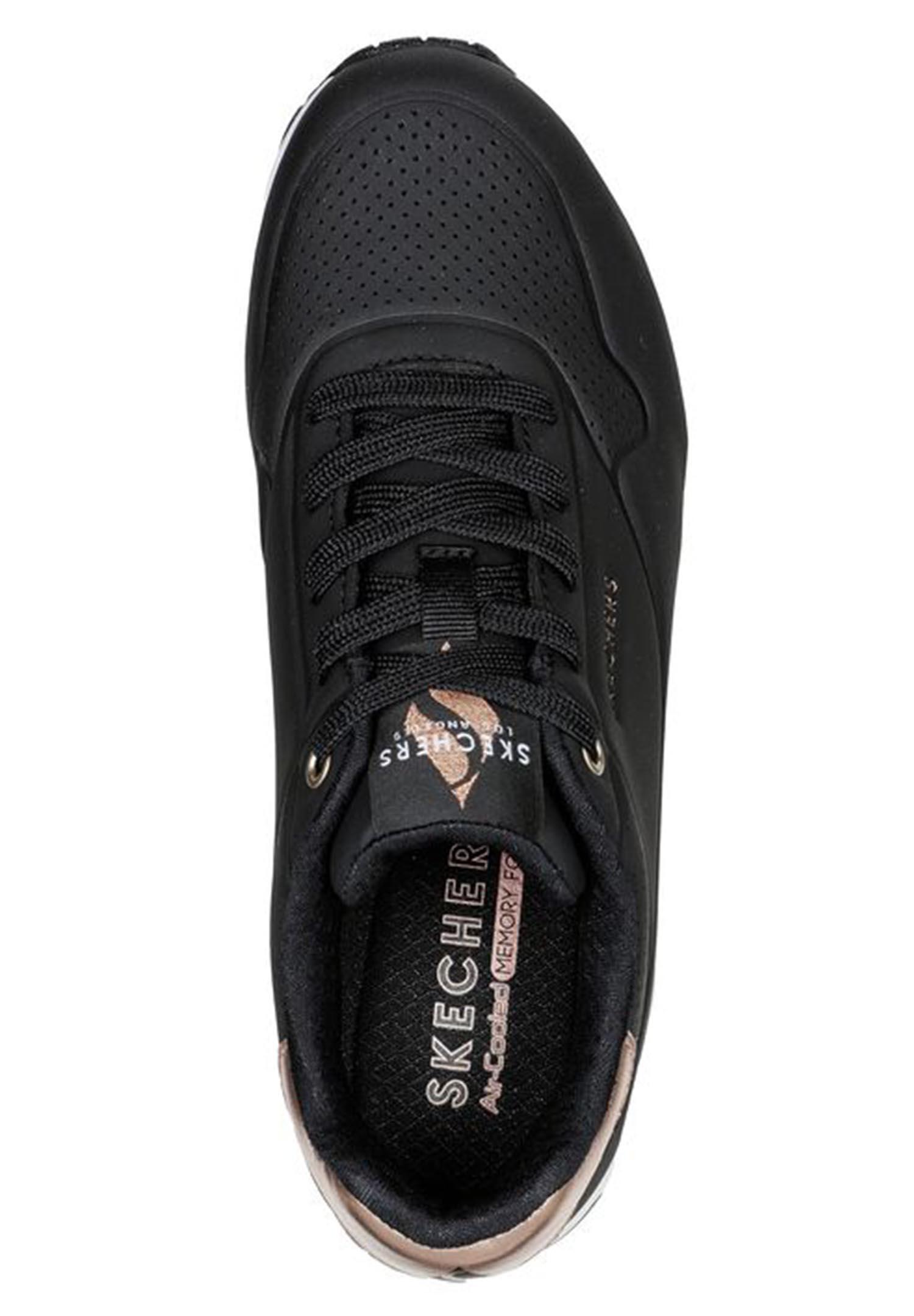 Skechers Street UNO GOLDEN AIR Sneakers Damen 177094/BLK Schwarz 3/7