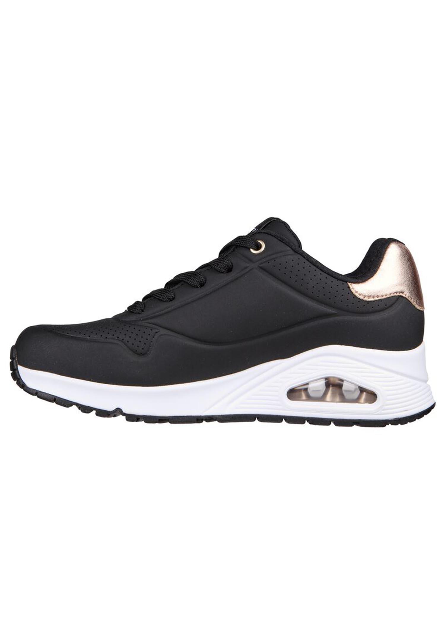Skechers Street UNO GOLDEN AIR Sneakers Damen 177094/BLK Schwarz 2/7