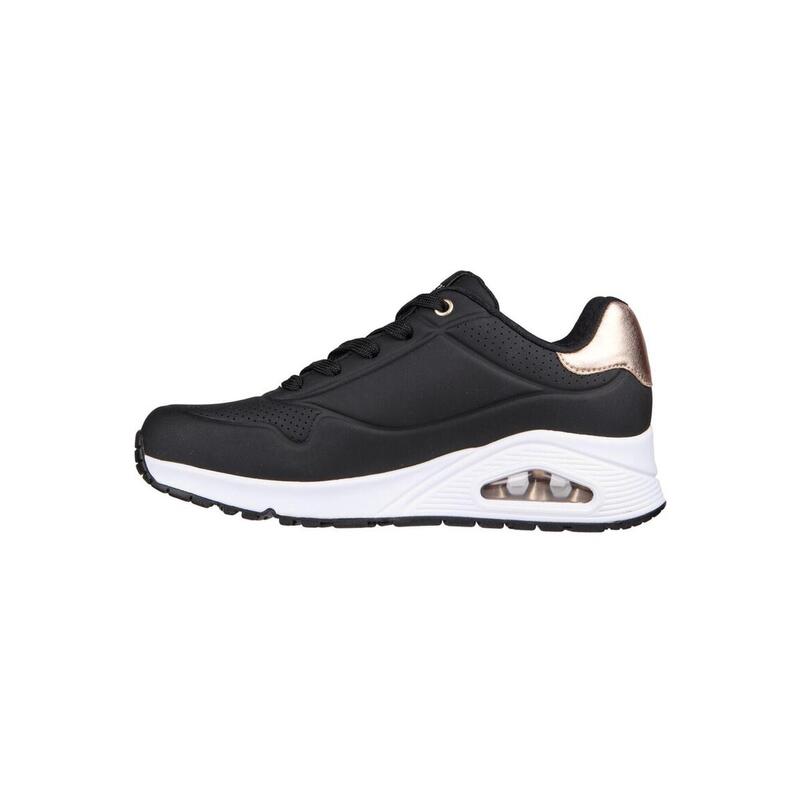 Baskets Femme Baskets Skechers UNO - GOLDEN AIR Noir Noir Skechers