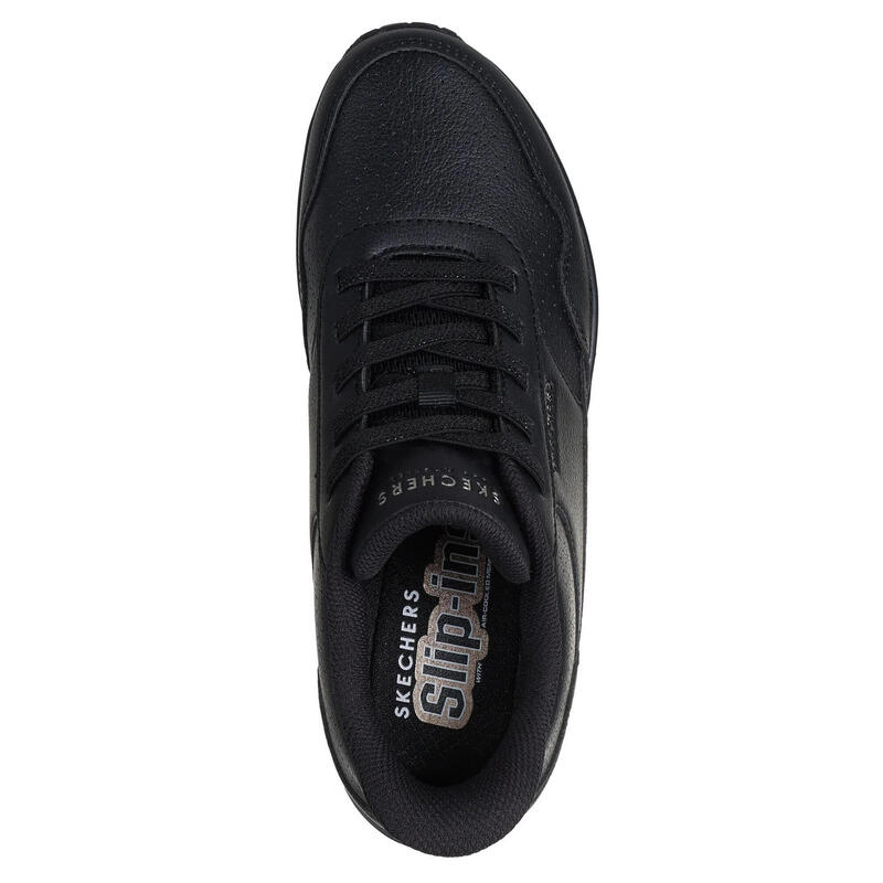 Pantofi sport femei Skechers Uno - Banksia Luxe, Negru