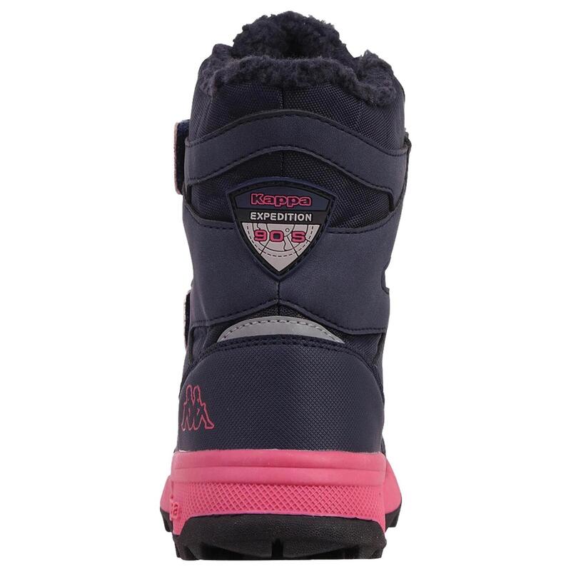 Pantofi peste gleznă universali 260903k6722 pentru iarnă bleumarin copii