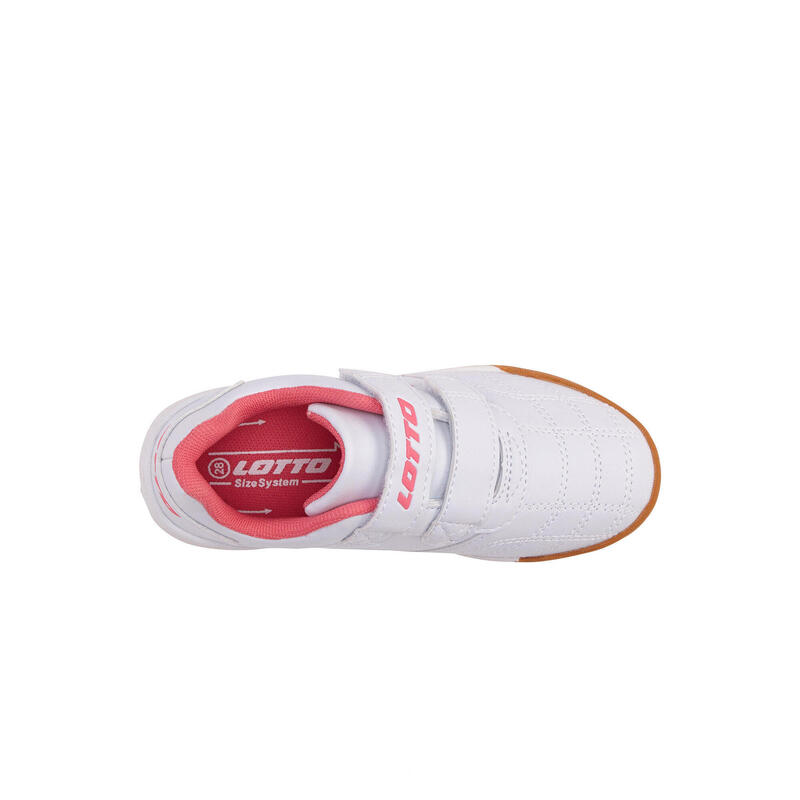Lotto Pacer K pantofi copii velcro alb-roz
