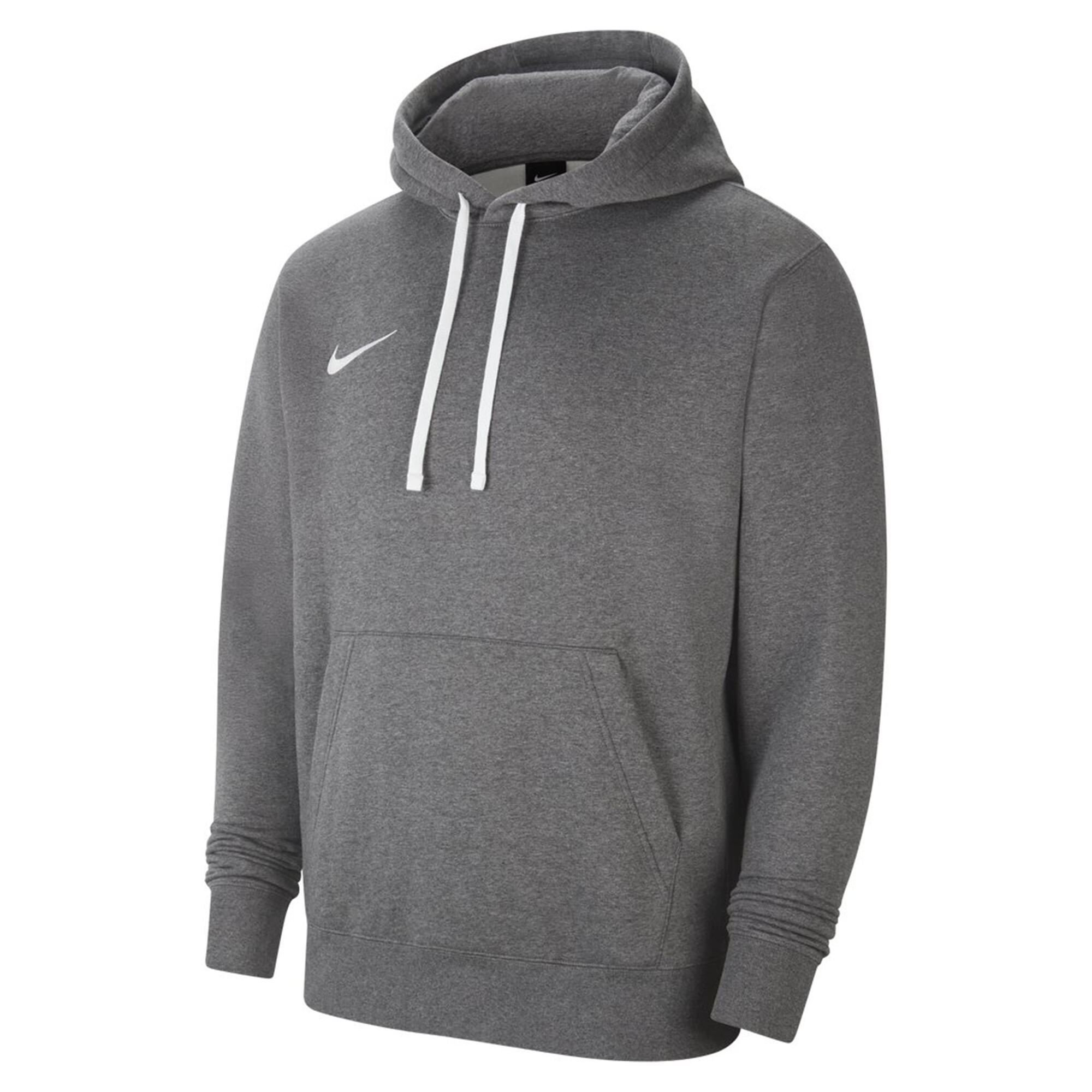 Felpa con cappuccio uomo ( fleece) nike grigio 2/5