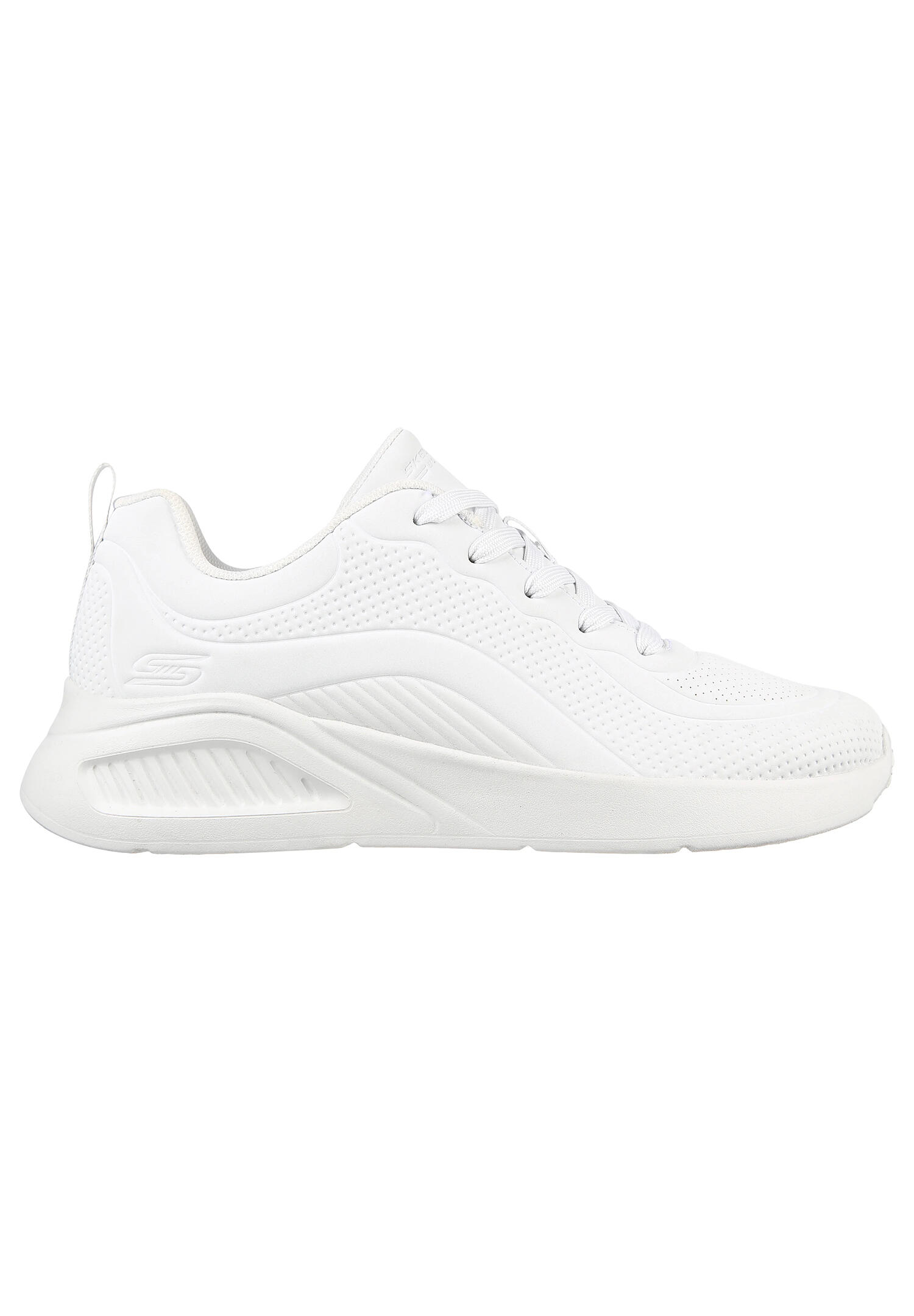 Skechers Damen BOBS Sport Buno How Sweet Sneaker  117151 WHT  White 3/5