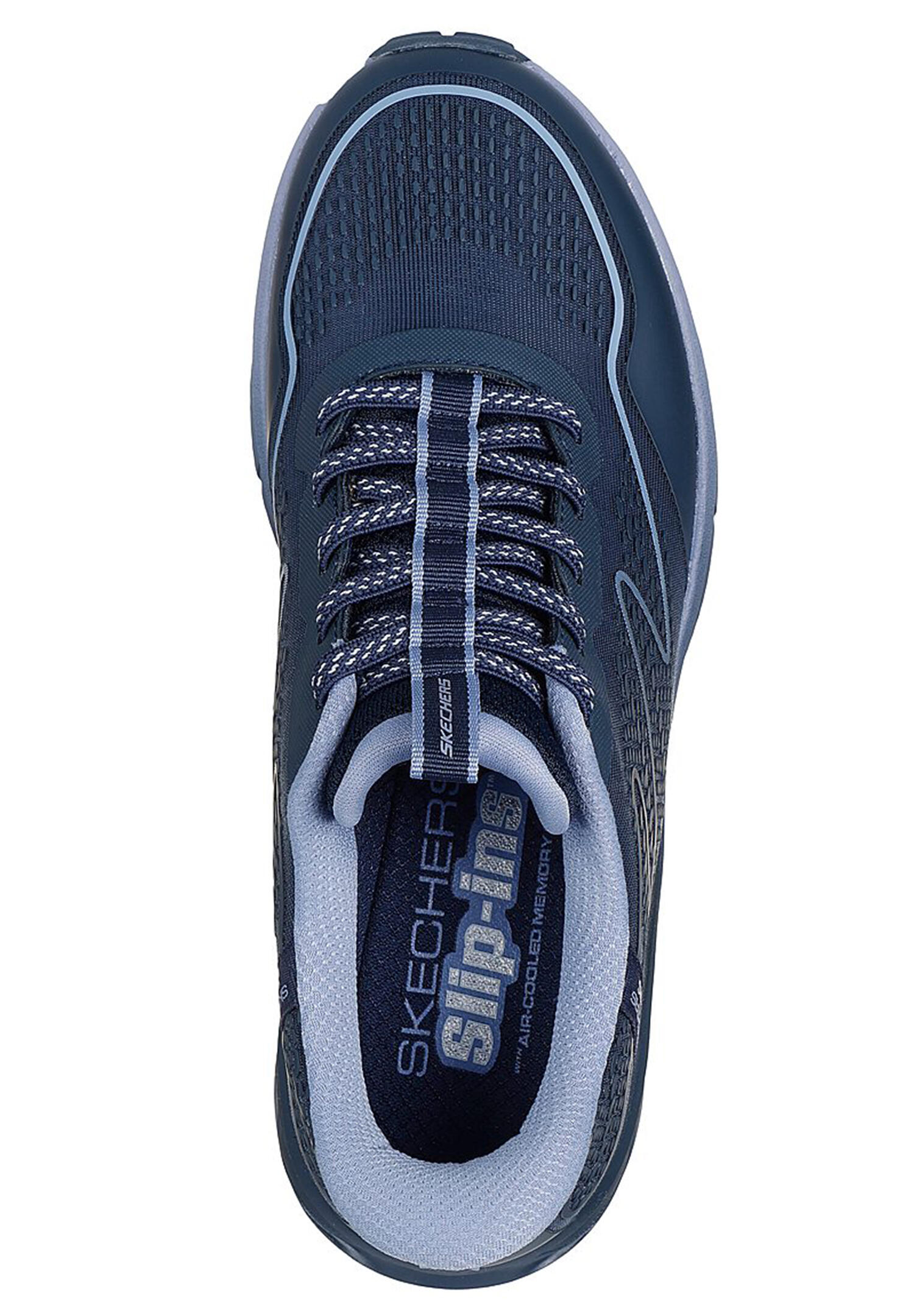 Baskets Skechers Modèle Slip-ins Switch Back Couleur Bleu 3/7