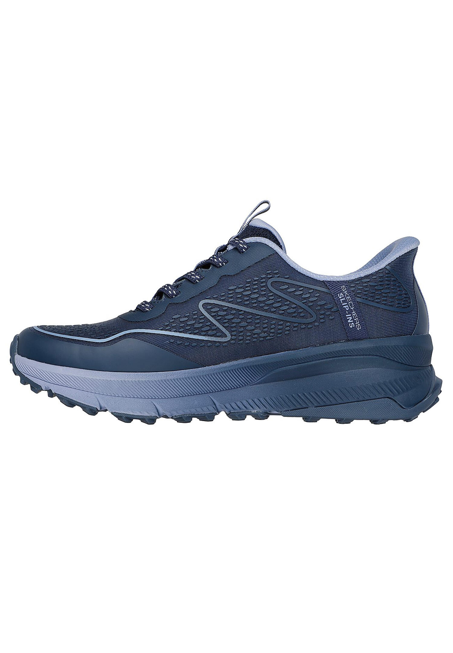 Baskets Skechers Modèle Slip-ins Switch Back Couleur Bleu 2/7