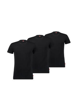 Levi’s Herren T-Shirt 3-er Pack Men Herren Unterhemd Rund-Ausschnitt