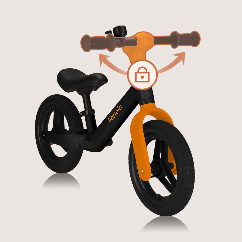 Odrážedlo Lionelo Toni Black orange