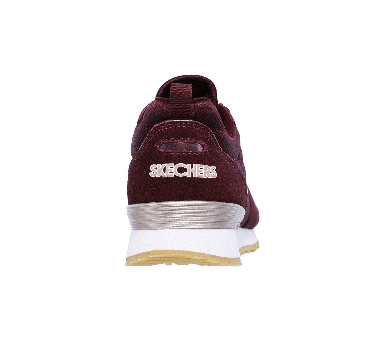 Baskets Skechers Modèle 85goldn Gurl Couleur Bordeaux 3/7