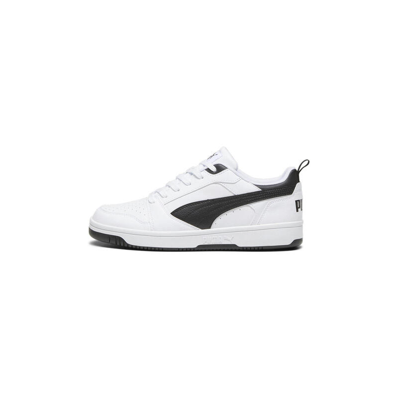 Încălțăminte mers bărbați design sportiv Rebound V6 Low, negru PUMA