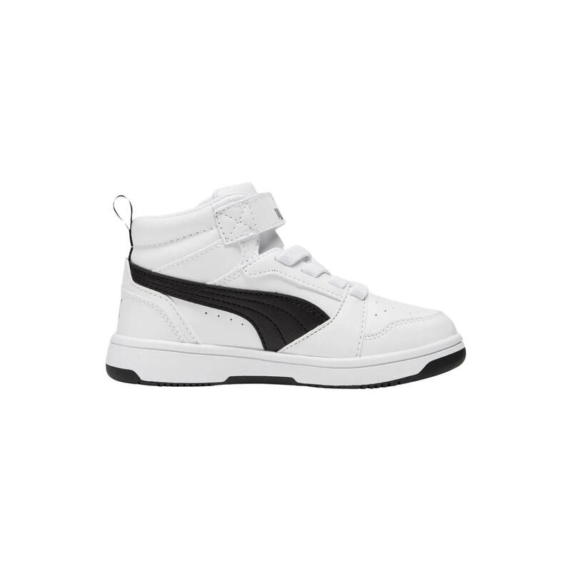 Încălțăminte alergare copii Rebound V6 Mid, alb PUMA