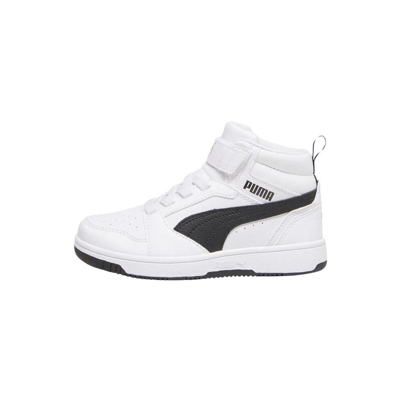 Încălțăminte alergare copii Rebound V6 Mid, alb PUMA