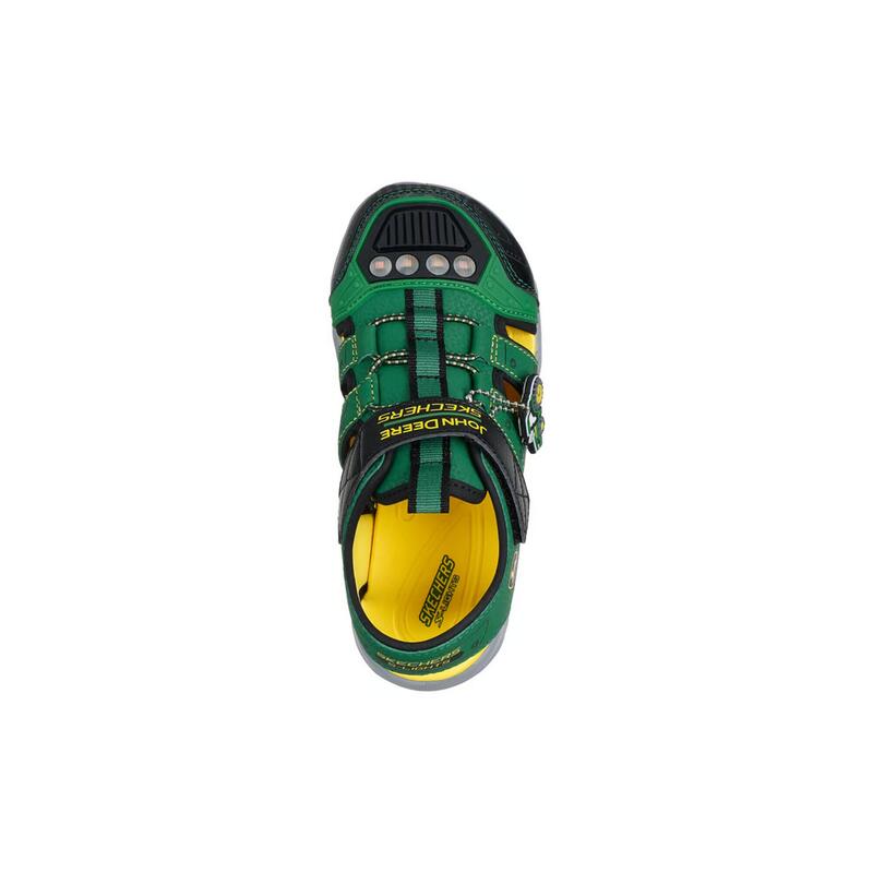 Sandale copii Skechers S Lights-hypno-spla, Verde