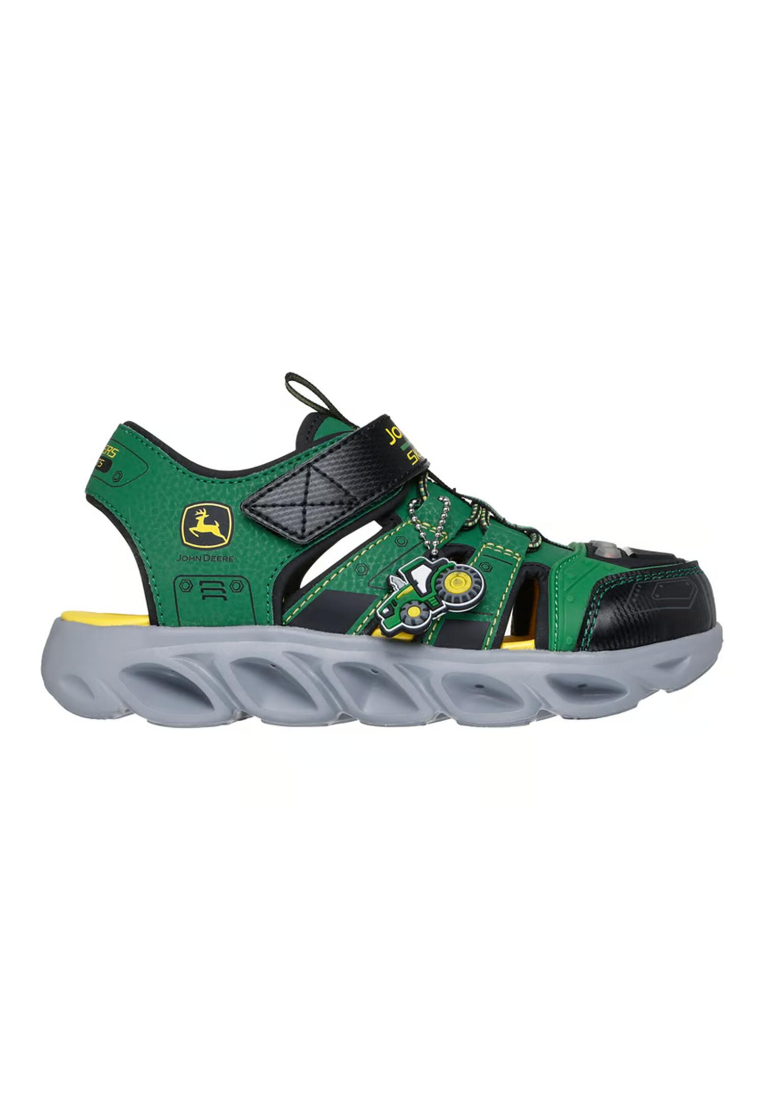 Sandalias Skechers S Lights-hypno-spla, Verde, Niños 2/5