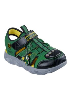 Sandalen skechers s lights-hypno-spla, groen, kinderen