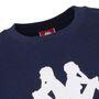 Kappa Sertum RN Sweatshirt, Homme, Fitness, pulls molletonnés, bleu marine 3/4