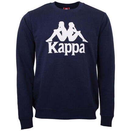 Kappa Sertum RN Sweatshirt, Homme, Fitness, pulls molletonnés, bleu marine