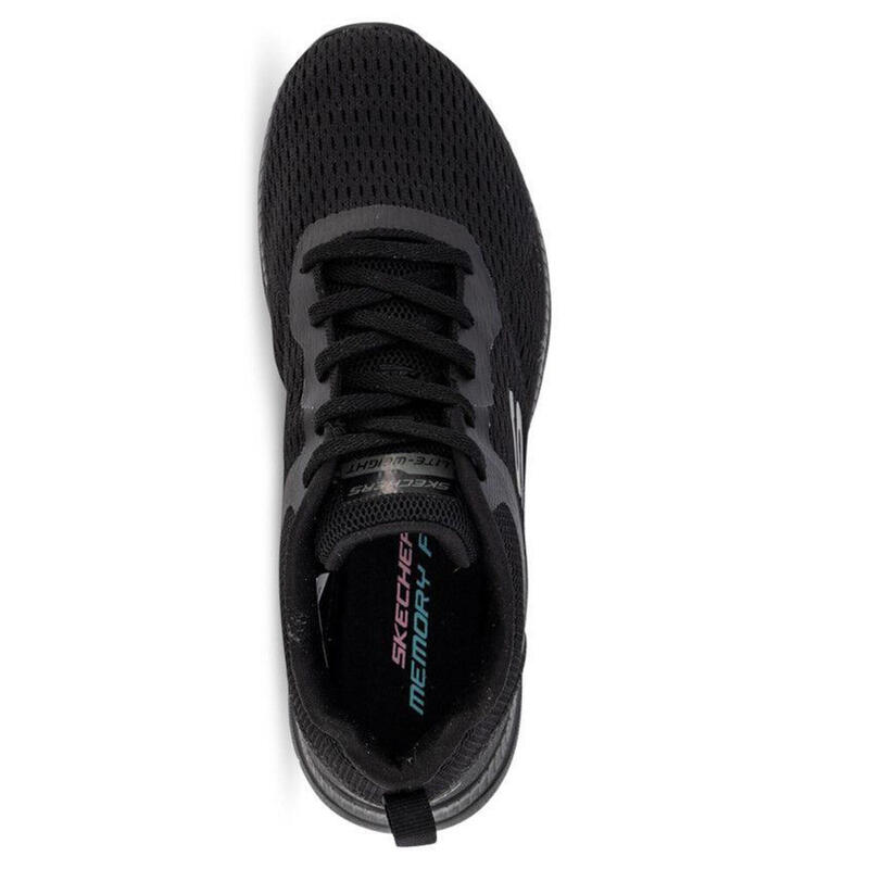 Încălțăminte mers sportiv pentru femei Skechers 12607-LAV Negru