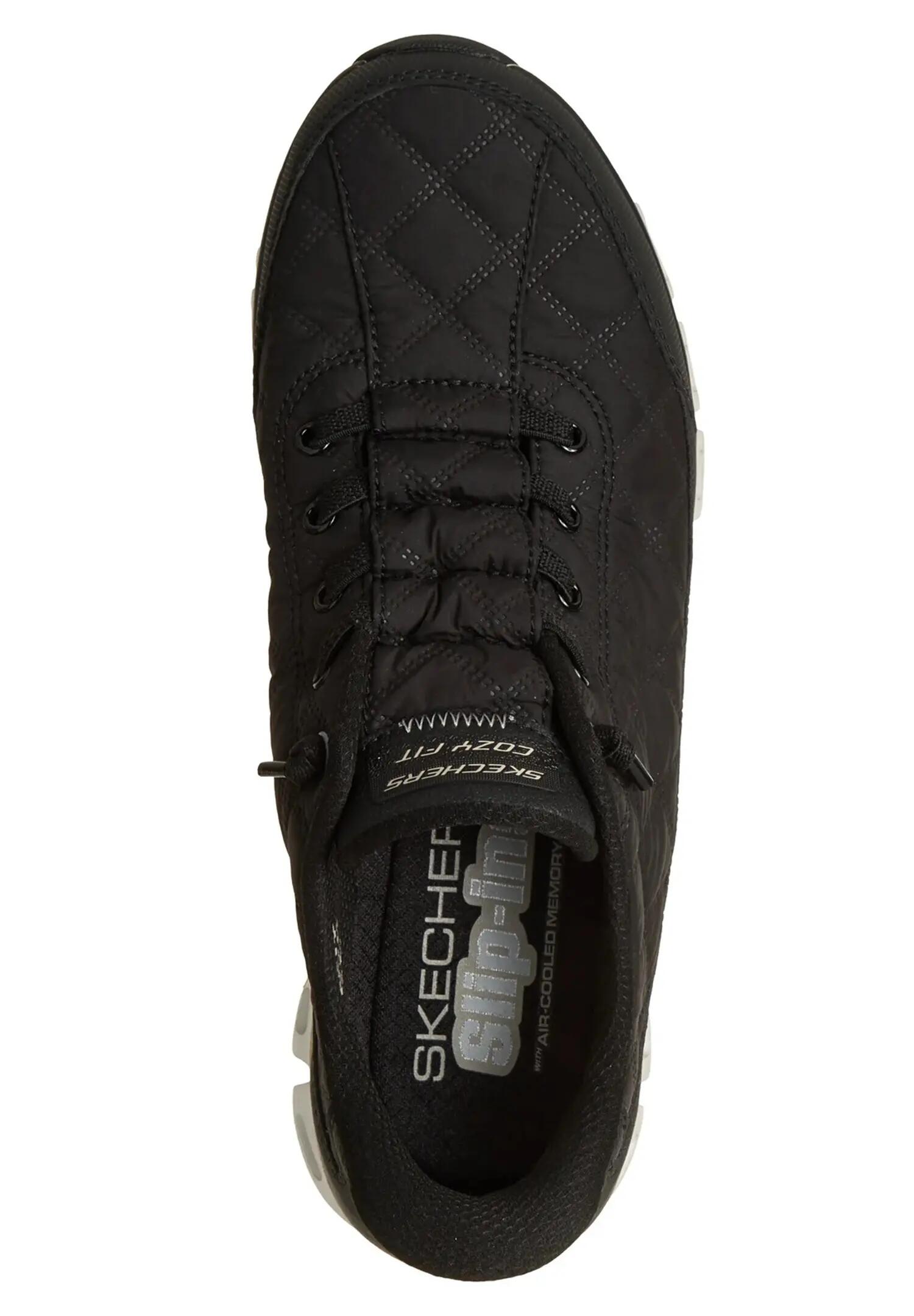 Buty SKECHERS 104556S GLIDE STEP AT EASE Czarny 3/7