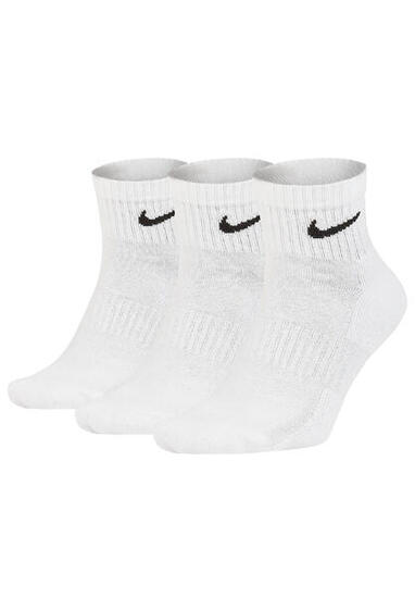 3 Paar Nike Cotton Cushioned Ankle Sneaker Quarter Socken SX7667