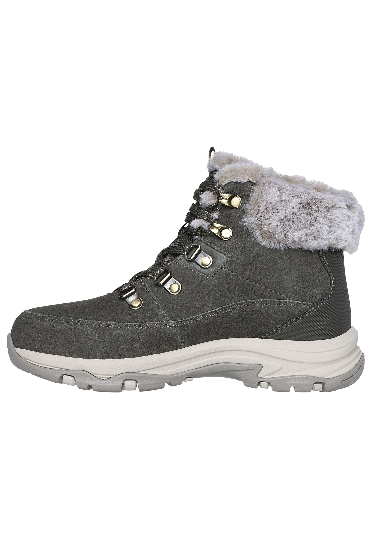 Skechers Damen Trego - SNOW WORRIES Winterstiefelette Boots gefüttert 167882 OLV 2/7